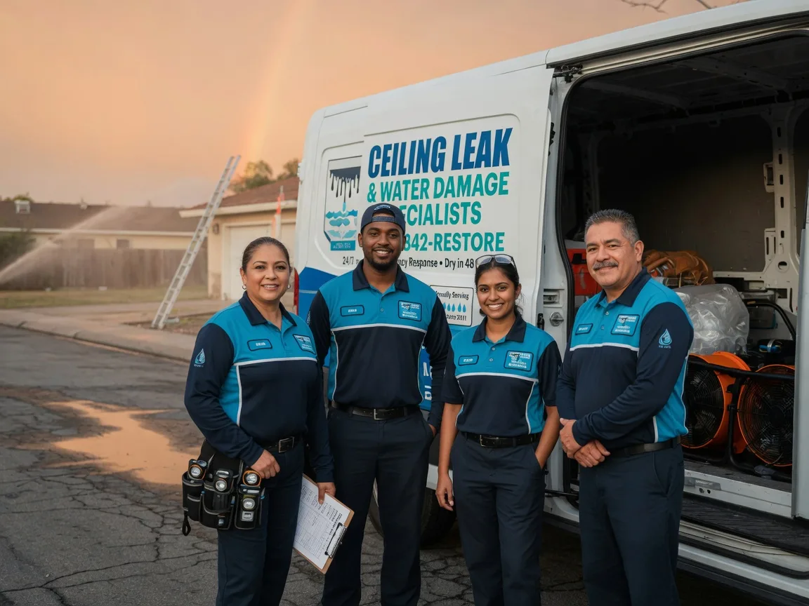 Ceiling Leak Cleanup company in Dunlo, PA